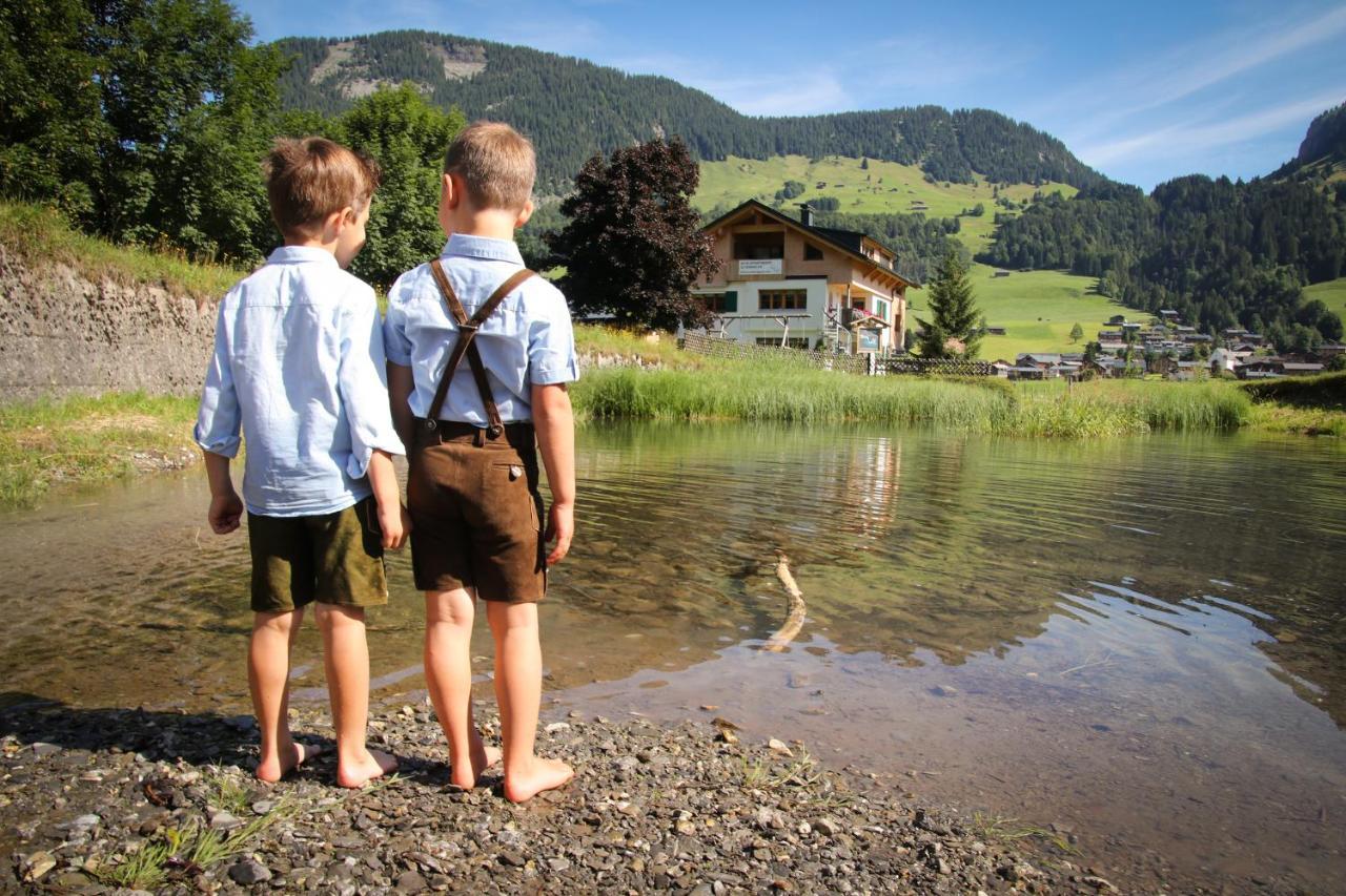 Haus Bergquell Lägenhet Au (Vorarlberg) Exteriör bild