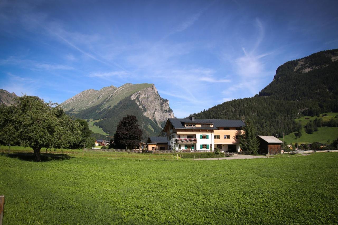 Haus Bergquell Lägenhet Au (Vorarlberg) Exteriör bild