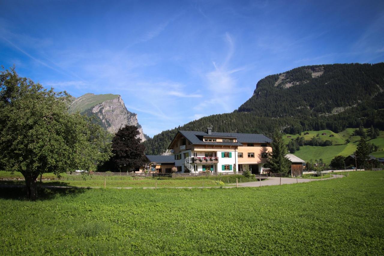 Haus Bergquell Lägenhet Au (Vorarlberg) Exteriör bild